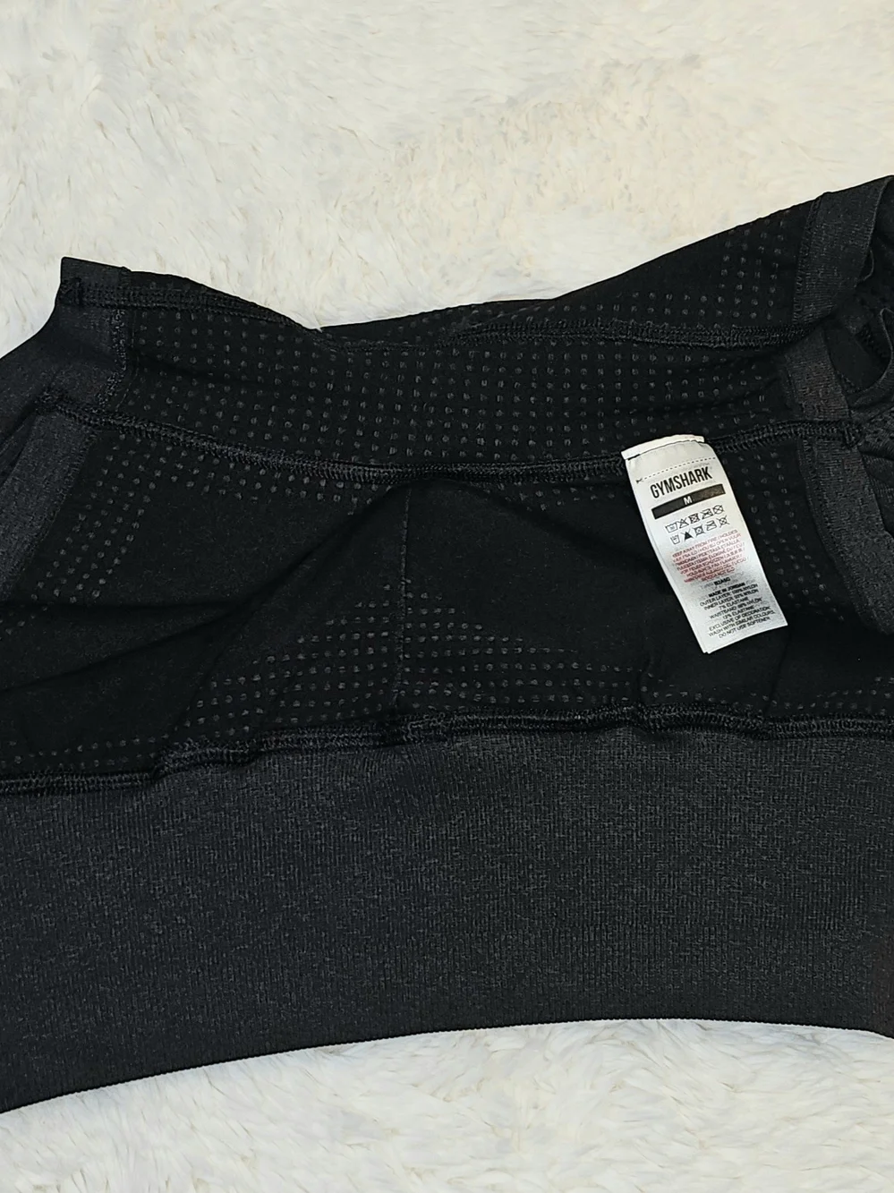 Gymshark Energy+ Seamless 2-in-1 Shorts - Black Marl - Size Medium - Picture 10 of 11